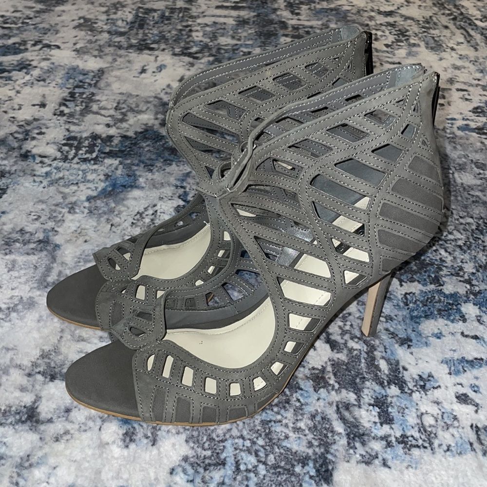 Grey BCBGeneration Strappy 'Drita' Sandal - 10
